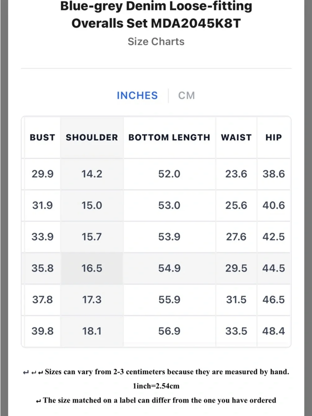 Modesees Asymmetric One-Shoulder BlueTurtleneck with  Blue One Shoulder Overalls - Picture 8 of 13
